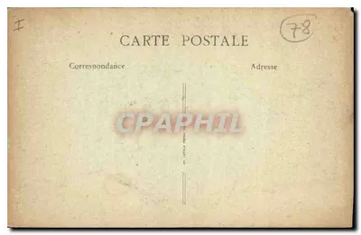 Saint-Nom-la-Bretèche (S.-et-O.) — O Abreuvoir, lado Norte — B. K., Paris — Verso
