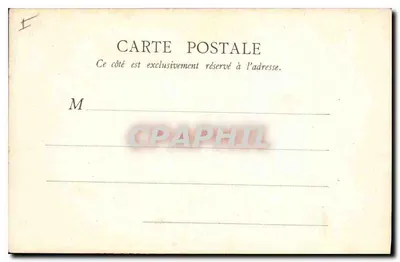 Saint-Germain-en-Laye — Widok z Tarasy na Ogrody — B. F., Paryż — Rewers