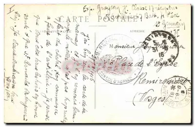 St-Germain-en-Laye — Zamek (XVI wiek), widok z parteru — Rewers