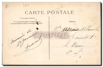 Saint-Germain-en-Laye — Zamek — Façada północna — Rewers
