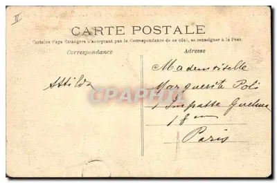St-Germain-l'Auxerre — kaplica franciszkańskich, ulica Poissy — F. A. 0852 — Rewers