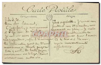 Saint-Germain-en-Laye — O Castelo de Hennebont — L.J. — Verso