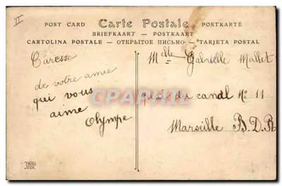 Uriage-les-Bains (Isère) — El Parque y el Castillo — ND. Plot — Reverso