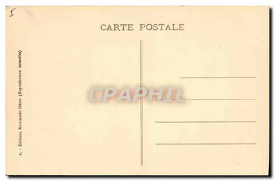 Grenoble — Ogólny widok na rzekę Isère i Alpy — Wydawnictwo Martinotto frères — Rewers