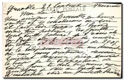 Grenoble - Pont de l'Hôpital et les Alpes — n°414 — Verso