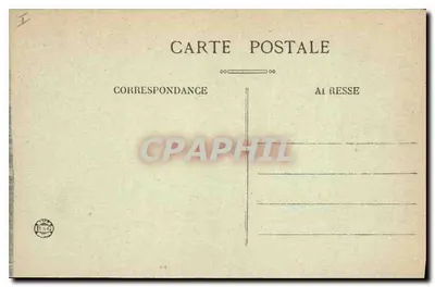 Grenoble — Panorama de la Tronche et la Chaîne des Alpes — E.R. n°119 — Verso