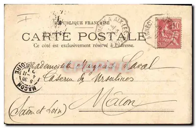 Cachoeira da Jonte - Gorges da Jonte - Editor: Bayard, Lyon, N° 1250 — Verso