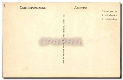 Annecy — Kanał Thiou i Pałac na Wyspie — Imp. Letellier, Paryż — Rewers
