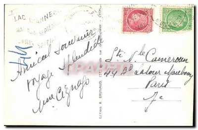Annecy — Ogólny widok i Tournette — P.L. — Rewers