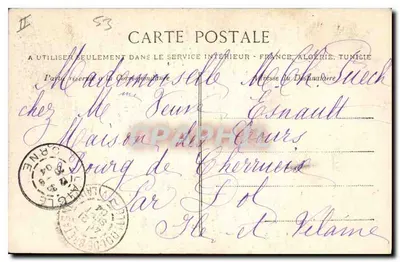 O Castelo de Lassay - O Ponte Levis (século XIV) — Environs de Bagnoles-de-l'Orne — F. Roussel, editor, Argentan — Cliché 17 — Verso