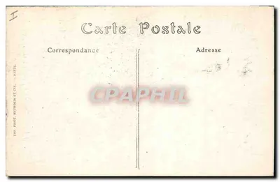 Laval (Mayenne) — Zamek, dawna Sala Strażników — J. Sorel, wyd., Rennes. — Rewers