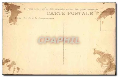 Laval (Mayenne) — wieża muru obwodowego miasta - na tle zegara katedry — Rewers