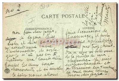 Dauphiné - Sassenage - A Grande Galeria — Verso
