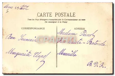 Dauphiné - Estrada de Corps a Mens - O Ponte do Sautet sobre o Drac - E.R. - n°603 — Verso