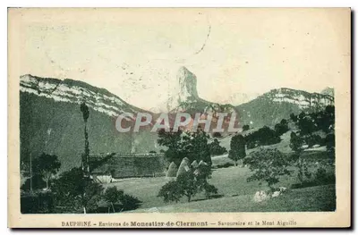Dauphiné — Arredores de Monestier-de-Clermont — Savouraire e o Mont Aiguillo