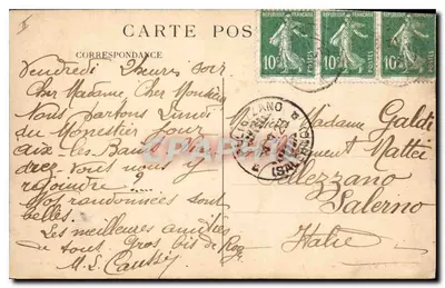 Dauphiné — Arredores de Monestier-de-Clermont — Savouraire e o Monte Alguille — Cillidé & Tarrier — Verso