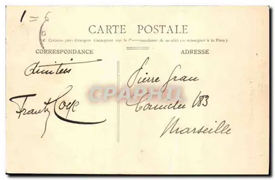 Paryż - Buttes-Chaumont : Most Brzozowy — Fot. C. Jeangonne, 67 rue Rochechouart — Rewers