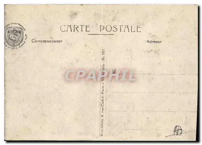 Saint-Amarin (Haute-Alsace) — Rue de l'Église — Guerra Libertadora 1914-15 — Verso