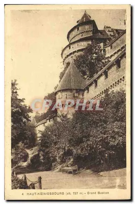 Haut-Kœnigsbourg (alt. 757 m) — Grande Bastion — Edição especial do Castelo