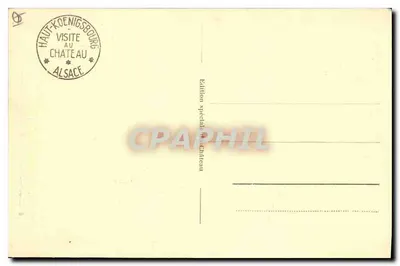 Haut-Kœnigsbourg - Wejście główne — Specjalna edycja zamku — Rewers