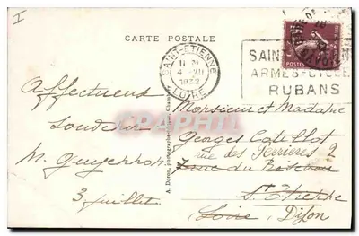 Chambéry — Pałac Ducal — wydawca A. Doron, n° 156 — Rewers