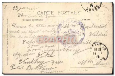 Besançon — Ogólny widok z lotu — C. L., B. — Rewers