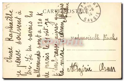 Túmulo do Geral de Boigne — Igreja de Lémenc — Chambéry (Savoie) — Verso