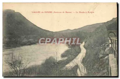 Vale do Doubs (Arredores de Baume) — O Doubs em Hyévre