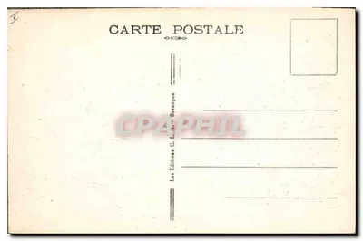Besançon-les-Bains — De Gesneden Poort — Uitgaven C. L. B. — Achterkant
