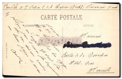 Besançon — De Staat van Proudhon (door Laethier) — LL. n°125 — Achterkant