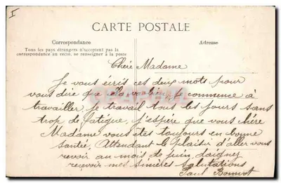 Wejście do basenów Doubs — Maîche-Ornans — Cliché Ch. Simon, wyd., nr 466 — Rewers