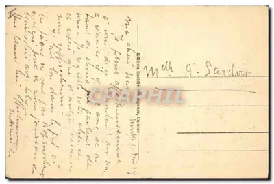 Colmar - Komisariat Policji — Wydawnictwo Société Stamperner, Colmar, n°39 — Rewers