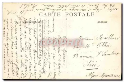 Marseille - Het Paleis van Justitie — Uitgave van de Nieuwe Galerijen, n°23 — Achterkant