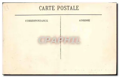 Marselha — O Castelo de If — LL. — n° 195 — Verso