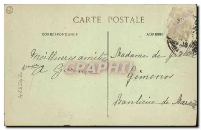 Marseille — Kerk van Sint Vincent van Paul (de Gereformeerde) — BLP, n° 2476 — Achterkant