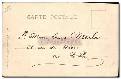 Marseille — Jardin de la Colonne — LL. — Rewers