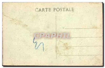 Marseille - Fontaine Cantini — éditeur inconnu, n° de série non visible — Verso