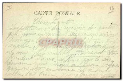 Marselha — Porto de La Joliette — A. G. — Verso