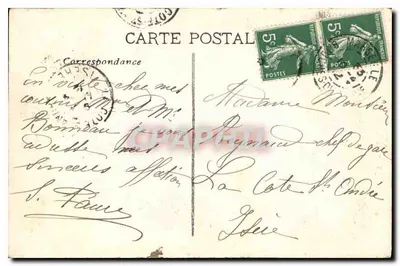 Marseille — Fontaine Cankini — Źródło — Rewers