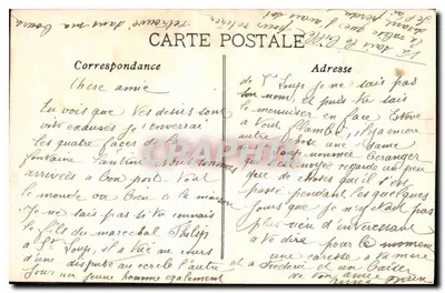 Marsella — Fuente Cantini, la fuente — PB — Reverso
