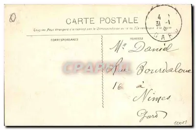 Marseille - N.D. de la Garde — wydawca Cartonage, n° 785 — Rewers