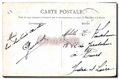 Marseille — Paleis van Justitie — Achterkant