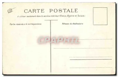 Marseille. A Igreja dos Reformados e Monumento dos Mobiles — Edição C. Mancièrè, Marseille, n°11 — Verso