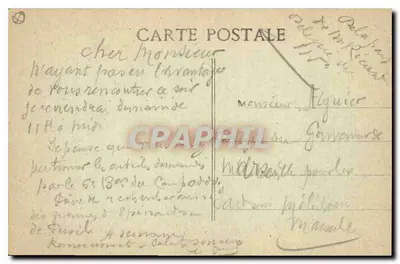 Marseille - Pomnik Mobilów i Aleje — L.R. — Rewers