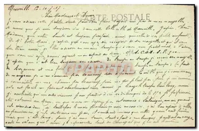 Marsiglia — Monumento dei Mobiles e la Chiesa dei Riformati — E.L. — Verso
