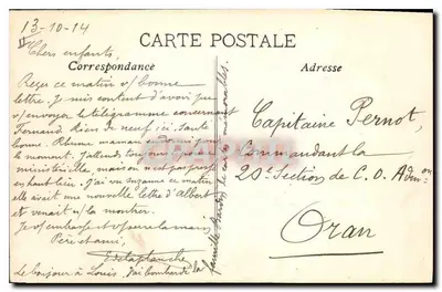 Marseille — Zamek If — CPAPHIL — Rewers