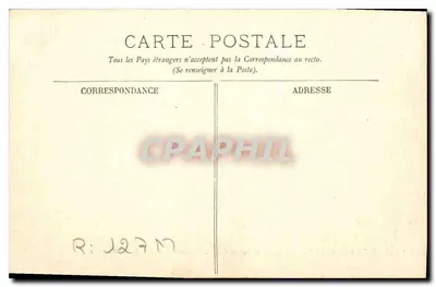 Marseille — Zamek If i Wyspy Frioul — zachód słońca — LL. — Rewers