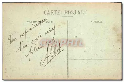 MARSEILLE - Allgemeiner Blick auf Notre-Dame de la Garde - E. L. n° 163 — Rückseite