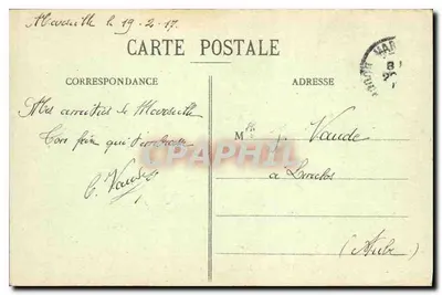 Marselha - Porta de Aix — Editor EL, n°11 — Verso