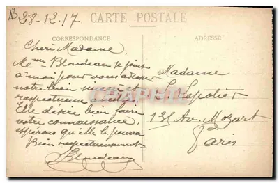 Marselha - Nossa Senhora da Guarda - EL. - n°34 — Verso